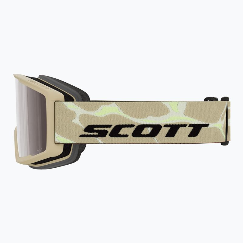 Lyžařské brýle SCOTT Trace Pro Compact mojave beige/silver chrome 2