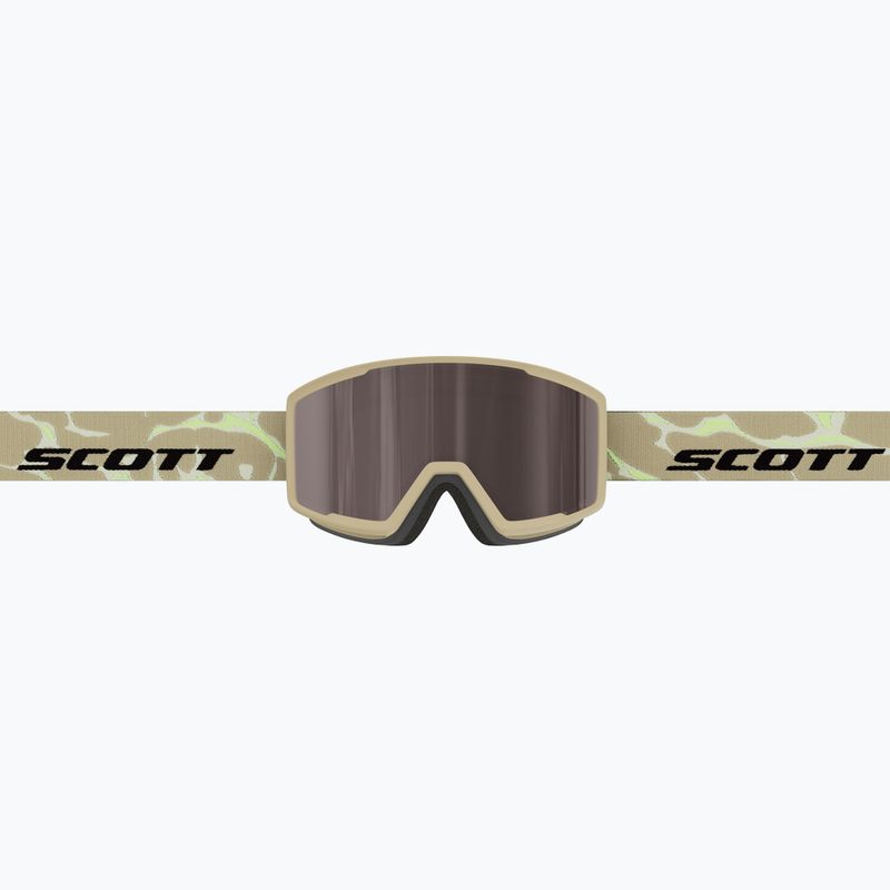 Lyžařské brýle SCOTT Trace Pro Compact mojave beige/silver chrome 3
