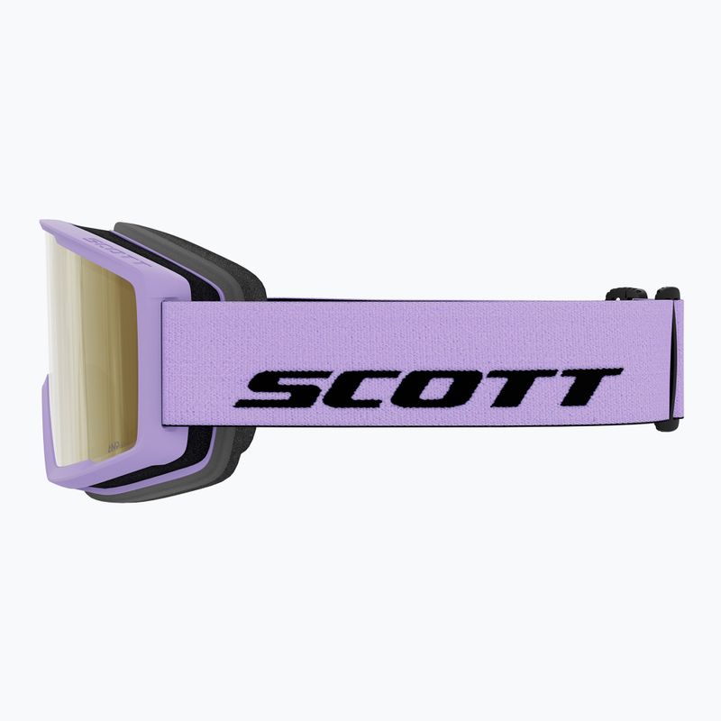 Lyžařské brýle SCOTT Trace Pro Compact Light Sensitive S1-3 sherbet purple/black/amp ls cinnamon chrome 3