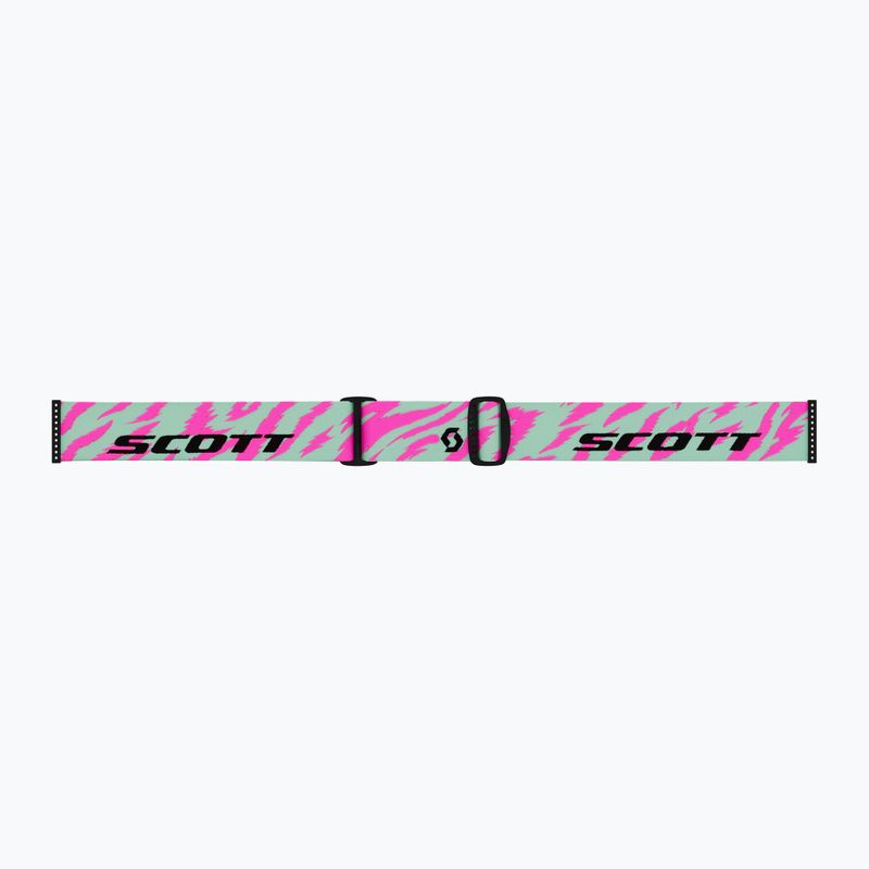 Dětské lyžařské brýle SCOTT Shield neon pink/mint green/rose 5