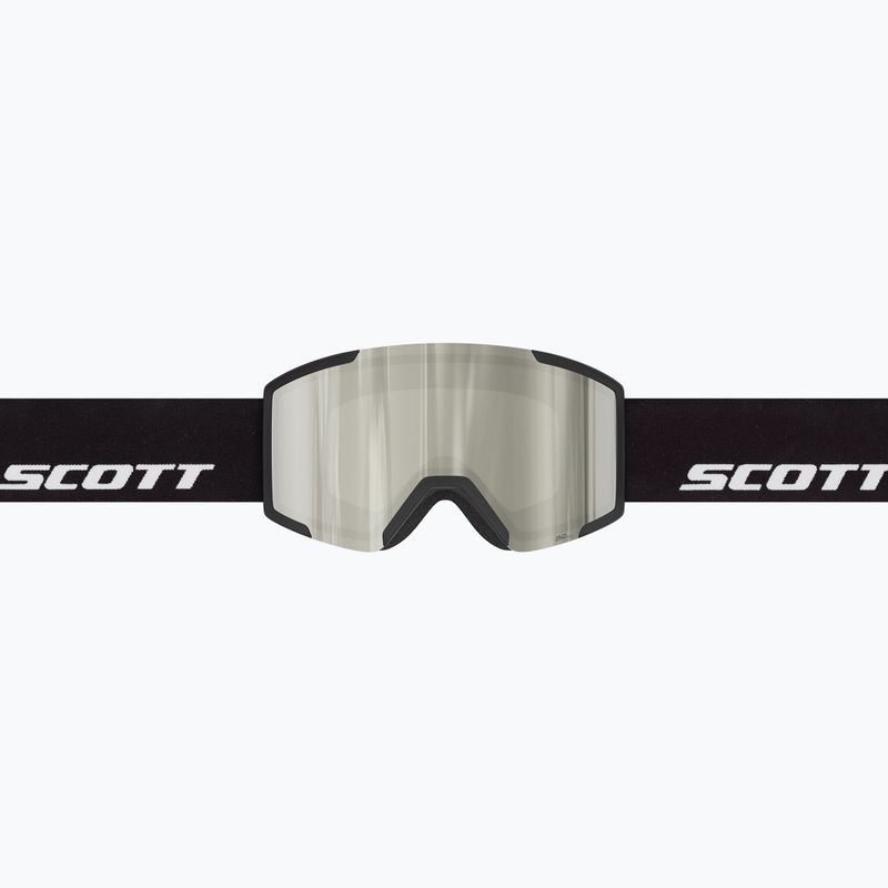 Lyžařské brýle SCOTT Shield black/amp white chrome 4