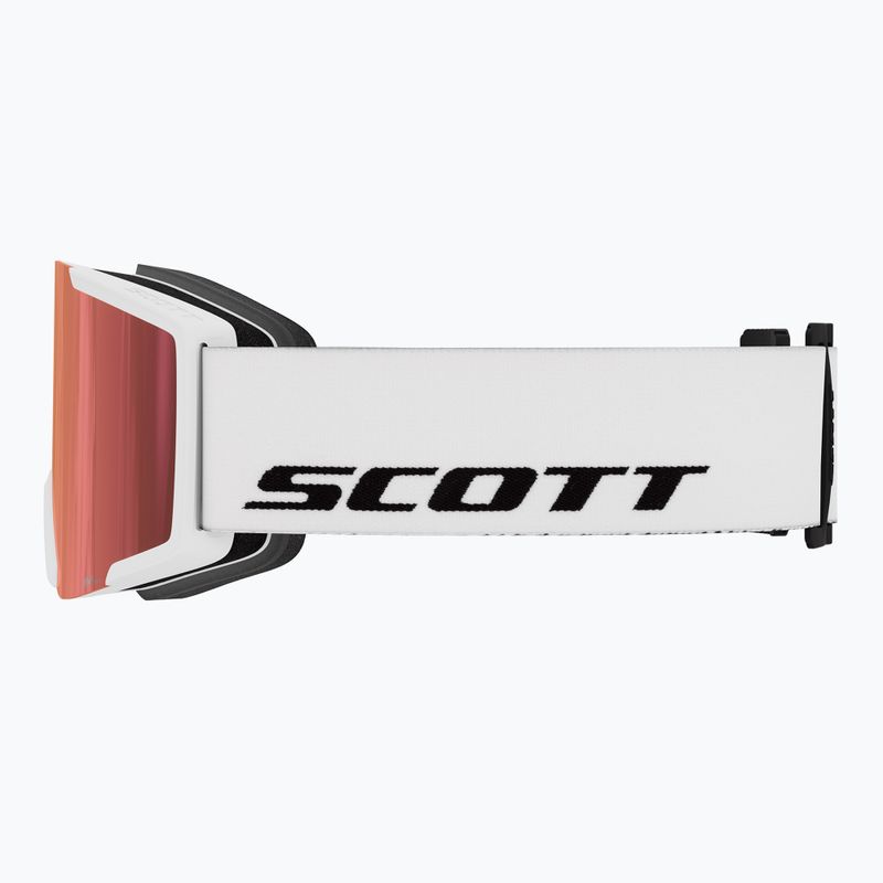 Lyžařské brýle SCOTT Shield white/amp red chrome 2