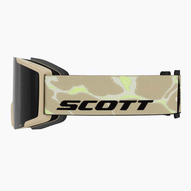 Lyžařské brýle SCOTT Shield mojave beige/amp black chrome 2