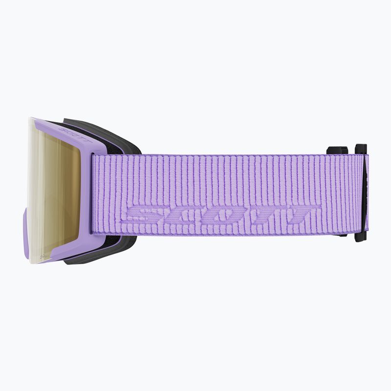 Lyžařské brýle SCOTT Shield LS sherbet purple/amp ls cinnamon chrome 2