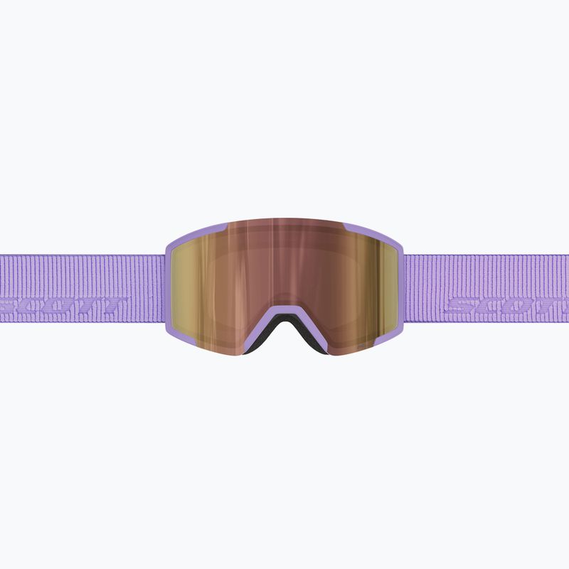Lyžařské brýle SCOTT Shield LS sherbet purple/amp ls cinnamon chrome 4