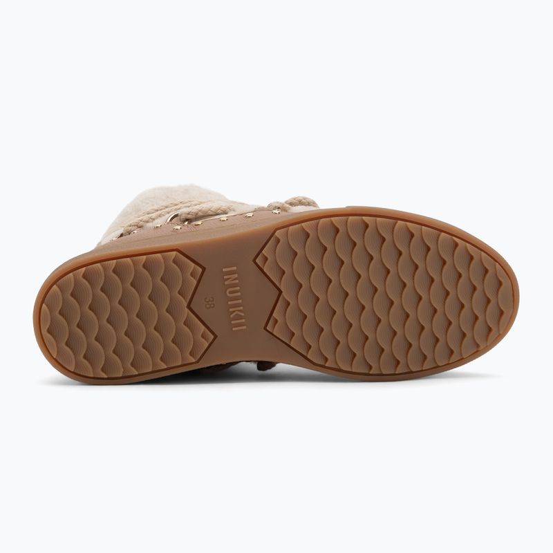 Dámské sněhule INUIKII Curly Rock beige 4