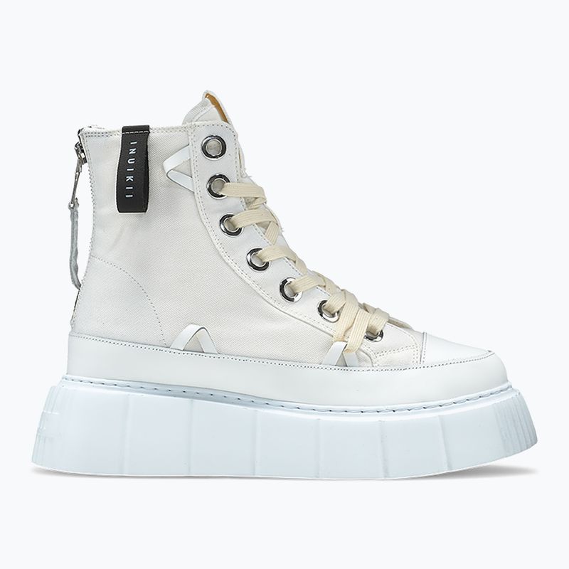 Dámské boty  INUIKII Matilda Canvas High white 8