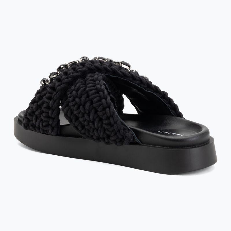 Dámské pantofle INUIKII Woven Stones black 3