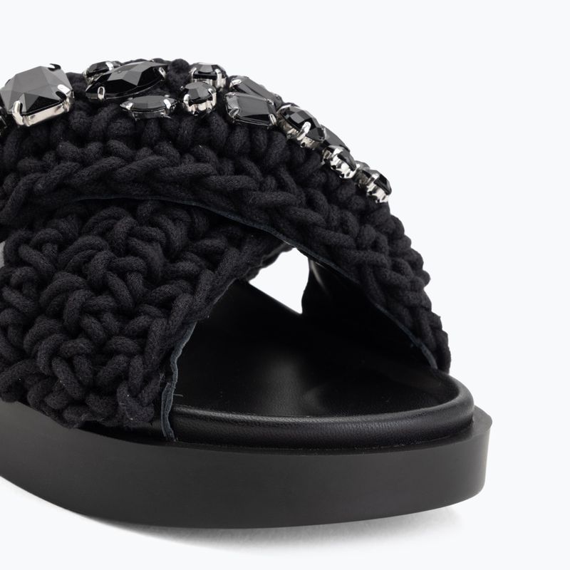 Dámské pantofle INUIKII Woven Stones black 7
