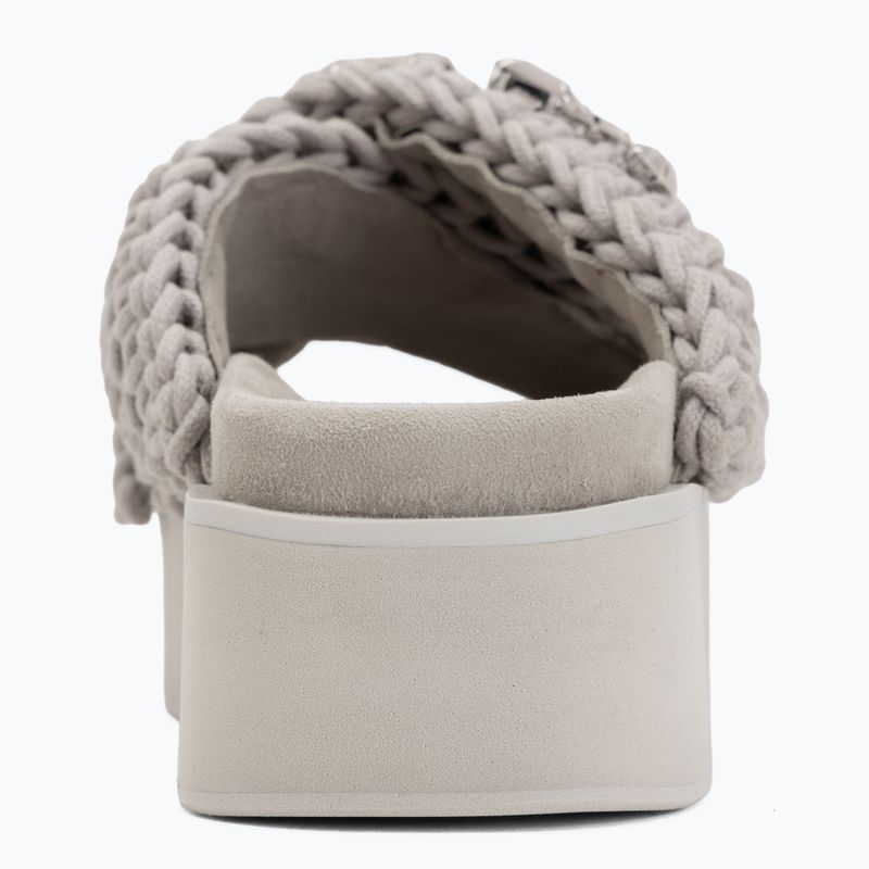 Dámské pantofle INUIKII Woven Stones Platform stone grey 6