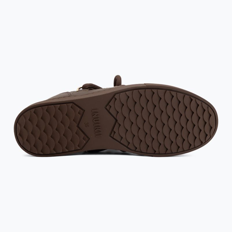 Dámské sněhule INUIKII Full Leather dark brown 4