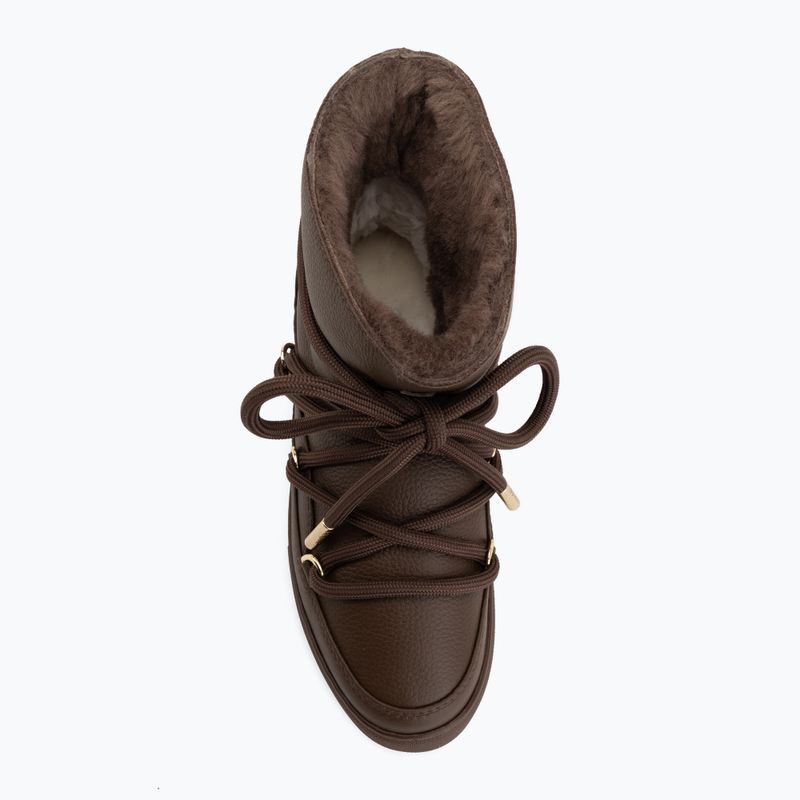 Dámské sněhule INUIKII Full Leather dark brown 5