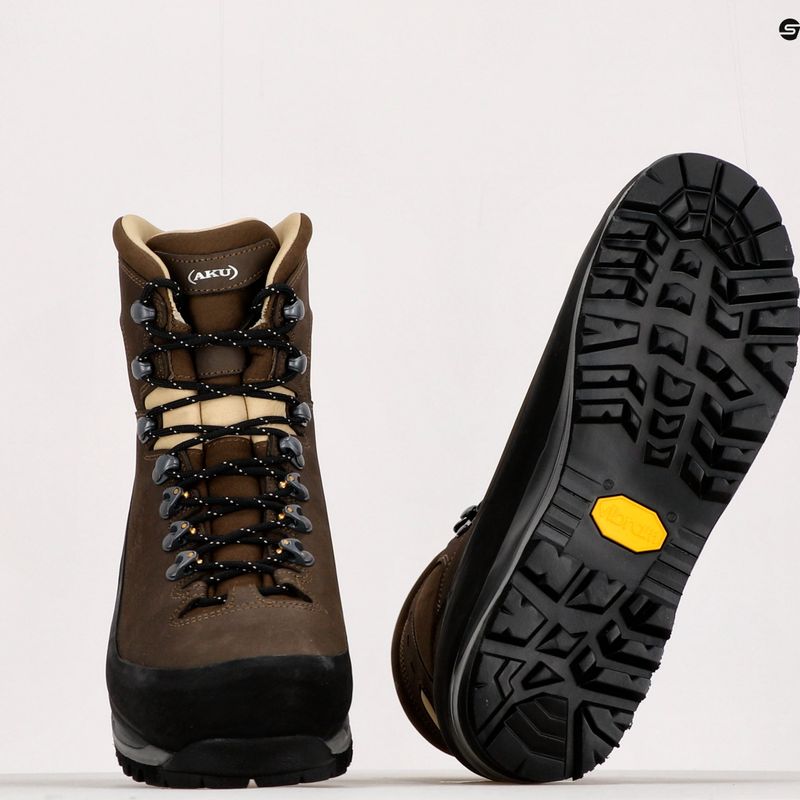 AKU pánské trekové boty Superalp Nbk Ltr brown 592.1-050 11