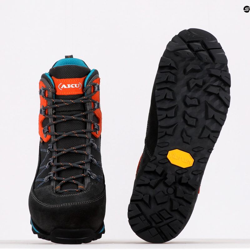 AKU Trekker Lite III GTX grey-orange pánské trekové boty 977-466 11