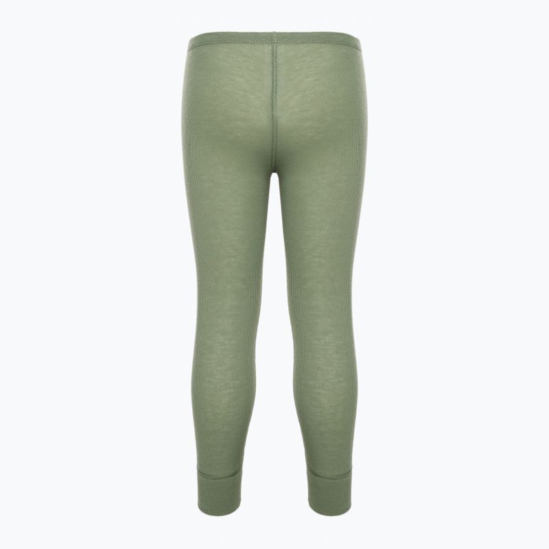 Dětské termoprádlo ODLO Active Warm Eco Long steel grey melange/matte green 6