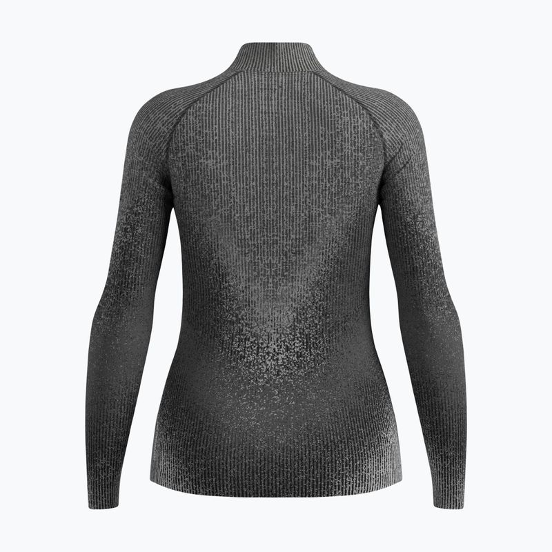 Termoaktivní mikina ODLO Performance Warm Blackcomb Bl Top Turtle Neck HZ black 2