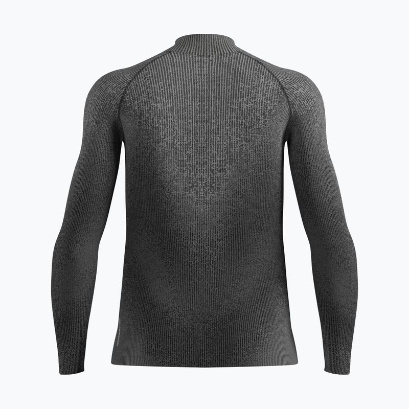 Pánská termoakční mikina ODLO Performance Warm Blackcomb Bl Top Turtle Neck HZ black 2