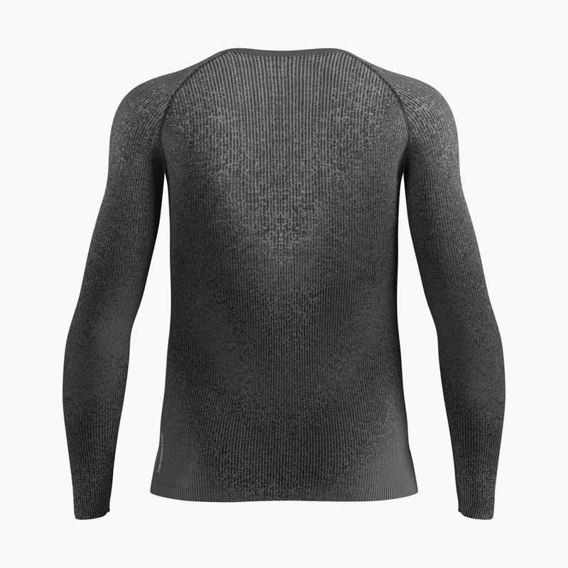 Pánská termoakční mikina ODLO Performance Warm Blackcomb Bl Top Crew Neck black 2