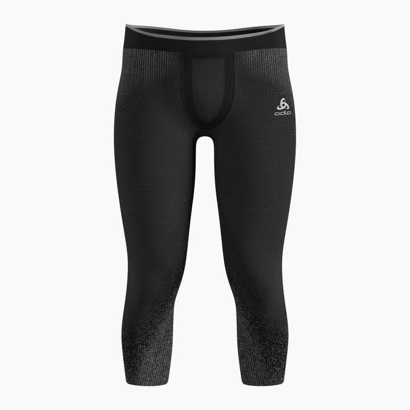 Pánské termo kalhoty ODLO Performance Warm Blackcomb Bl Bottom Long black