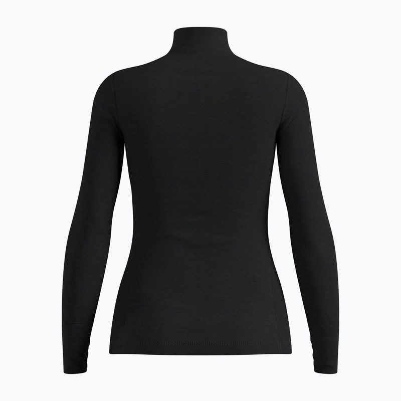 Dámská termo mikina ODLO Merino 200 Bl Top Turtle Neck black 2