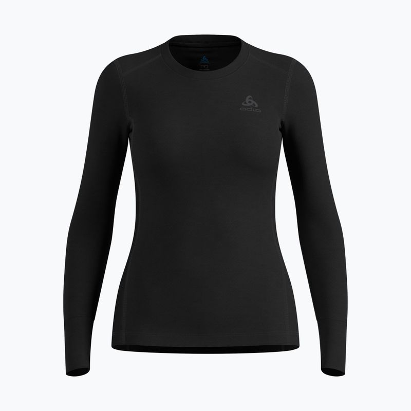 Dámská termo mikina ODLO Merino 200 Bl Top Crew Neck black 5