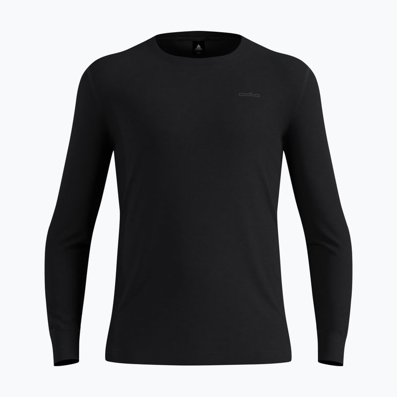 Pánská termo mikina ODLO Merino 200 Bl Top Crew Neck black 6