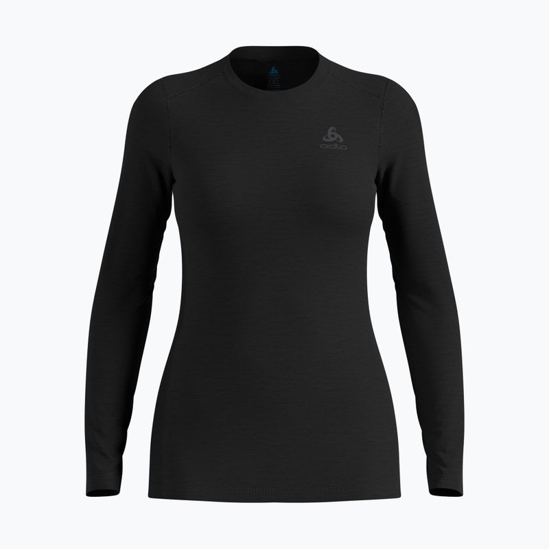 Dámská termoakční mikina ODLO Merino 160 Bl Top Crew Neck black 5