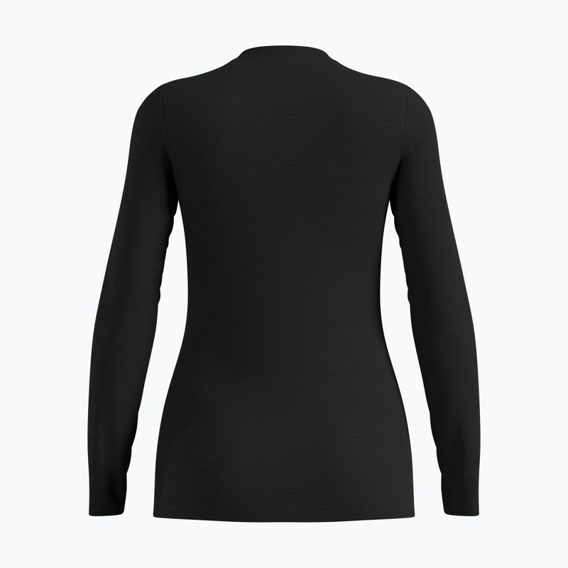 Dámská termoakční mikina ODLO Merino 160 Bl Top Crew Neck black 6