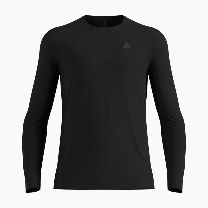 Pánské termo tričko Longsleeve ODLO Merino 160 Bl Top Crew Neck black 4
