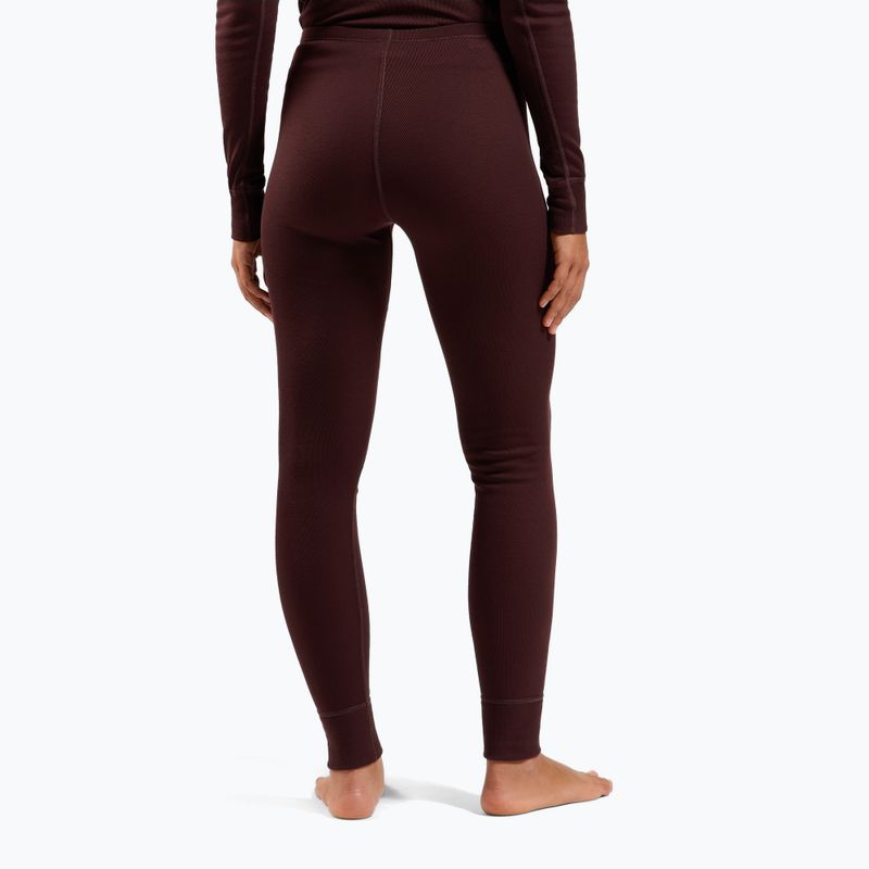 Dámské termo kalhoty ODLO Active Warm Bl Bottom Long fudge 3