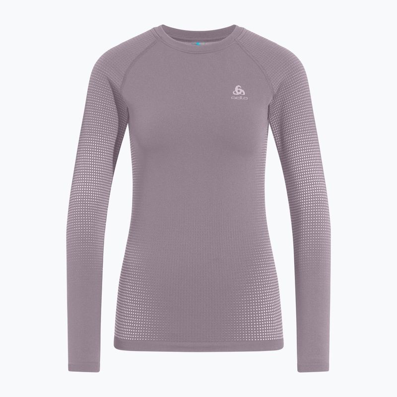 Dámská termoakční mikina ODLO Performance Warm Bl Top Crew Neck gray ridge 5
