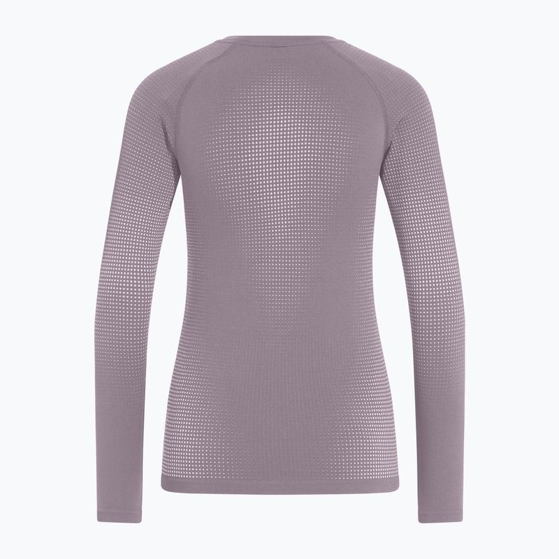 Dámská termoakční mikina ODLO Performance Warm Bl Top Crew Neck gray ridge 6