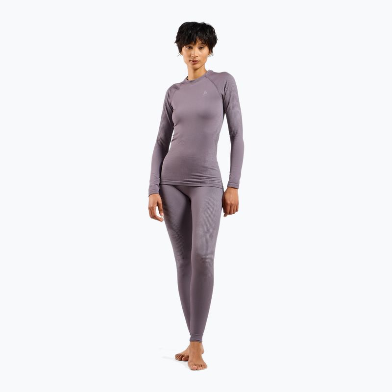 Dámské termo kalhoty ODLO Performance Warm Bl Bottom Long gray ridge 2