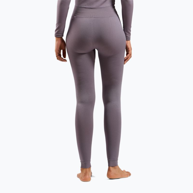 Dámské termo kalhoty ODLO Performance Warm Bl Bottom Long gray ridge 3