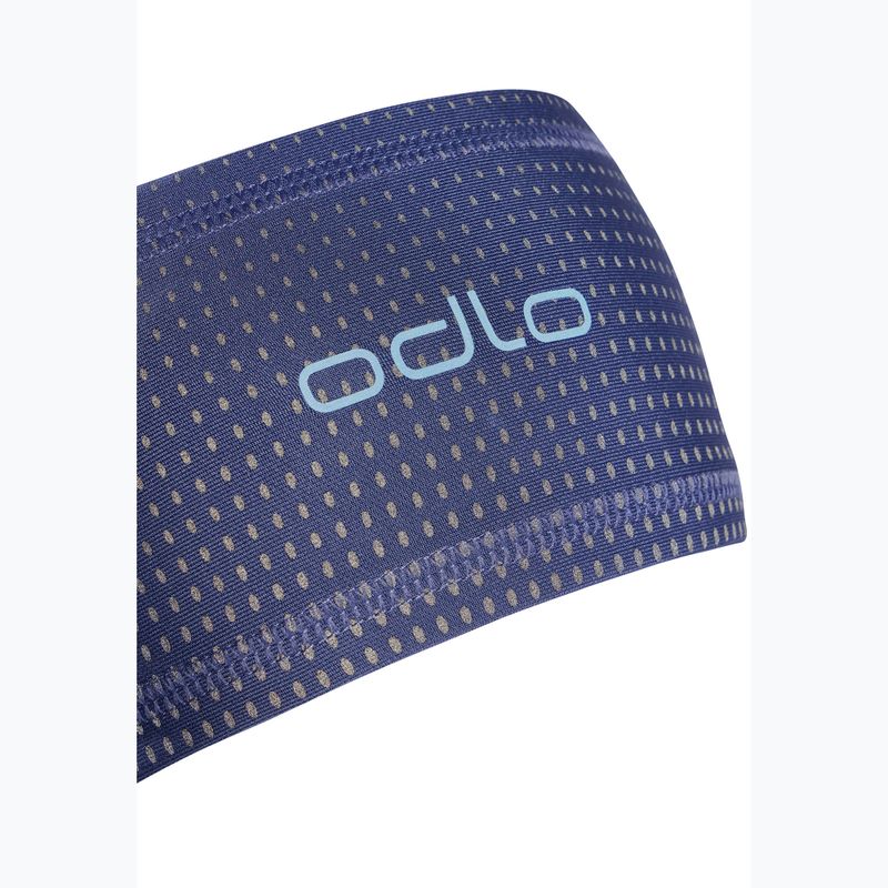 Čelenka ODLO Polyknit Warm Reflective skipper blue 3