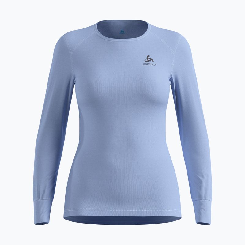 Dámské termo tričko s dlouhým rukávem ODLO Active Warm Bl Top Crew Neck blue heron