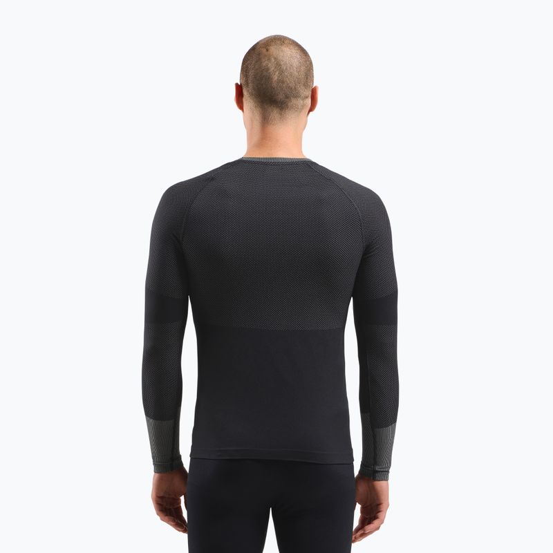Pánské termo tričko Longsleeve ODLO Fundamentals Performance Warm Bl Top Crew Neck black 3