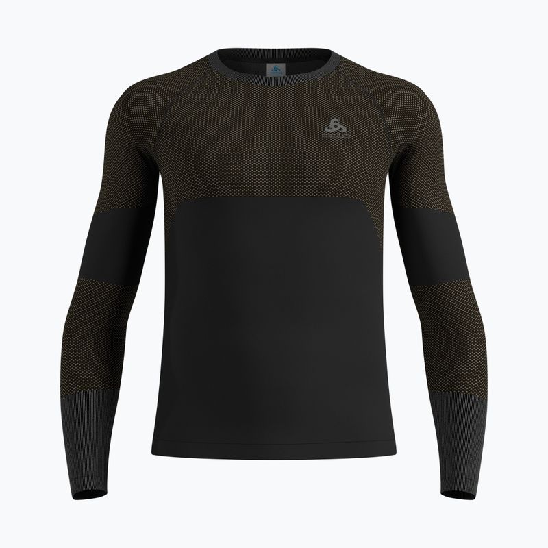 Pánské termo tričko Longsleeve ODLO Fundamentals Performance Warm Bl Top Crew Neck black 5