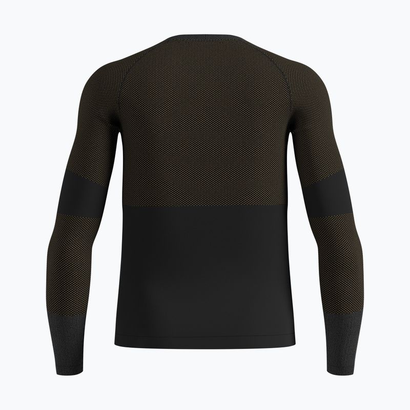 Pánské termo tričko Longsleeve ODLO Fundamentals Performance Warm Bl Top Crew Neck black 6