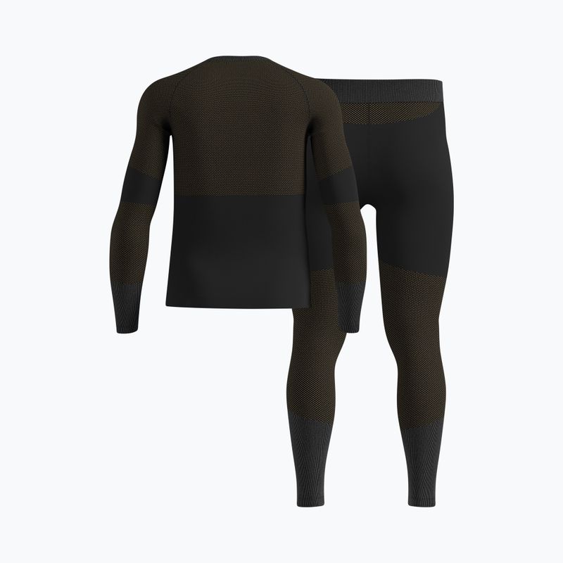 Pánský komplet termo prádla ODLO Fundamentals Performance Warm black 2
