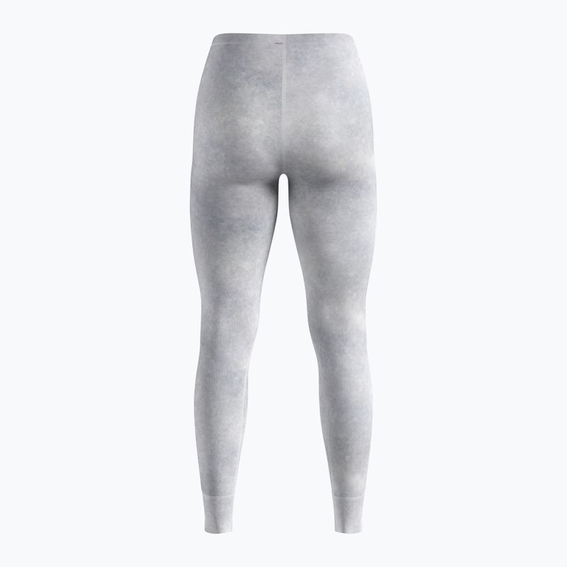 Dámské termo kalhoty ODLO Active Warm X Pow Bl Bottom Long odlo silver grey 2