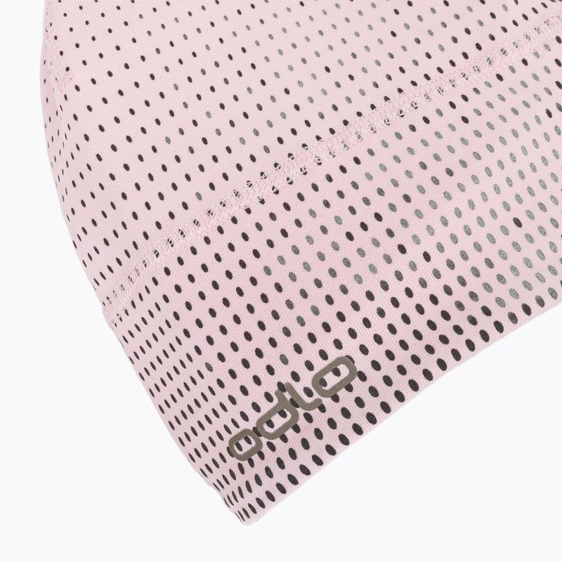 Zimní čepice Odlo Polyknit Warm Reflective Hat orchid ice 3