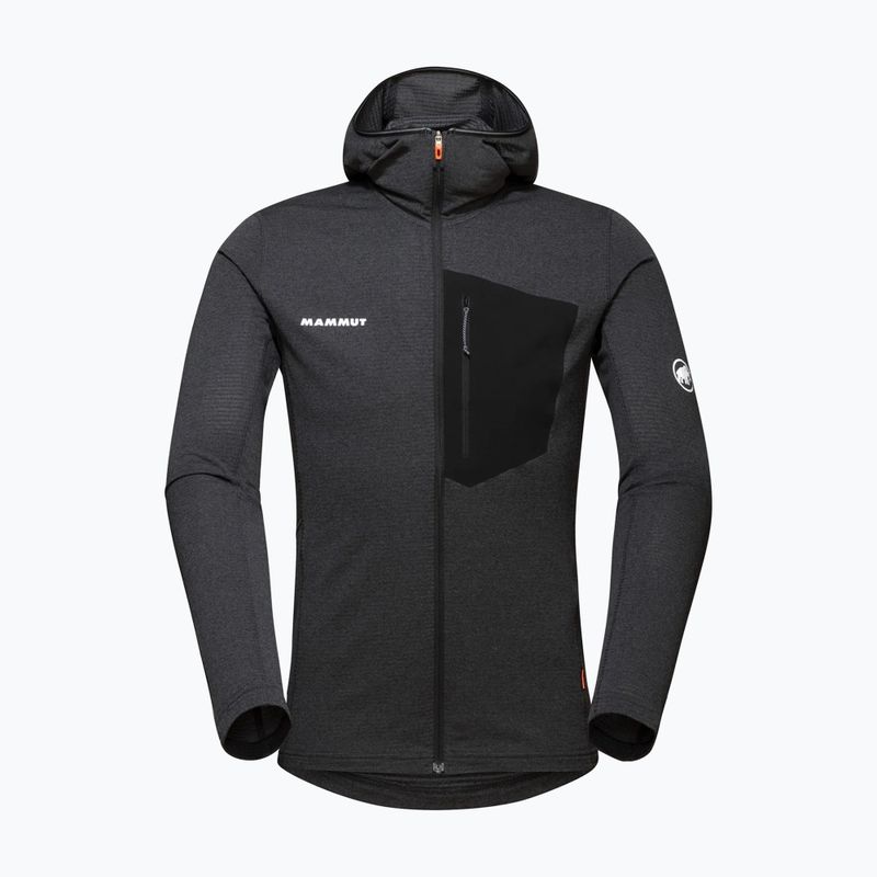 Pánská fleece mikina MAMMUT Aenergy Light MI černá 4