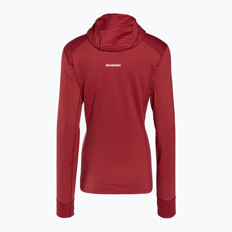 Dámská fleece mikina MAMMUT Aconcagua Light MI červená 2