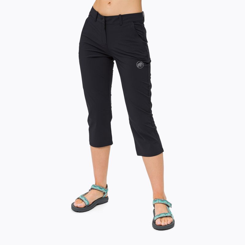 Dámské trekové kalhoty MAMMUT Runbold Capri černé