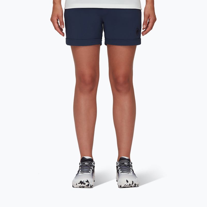 Dámské trekingové šortky Runbold Roll Cuff navy blue 1023-00700-5118-38-10 od firmy Mammut