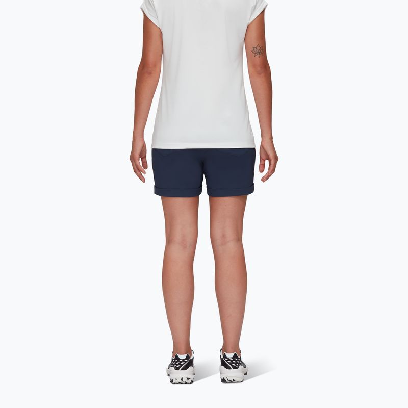 Dámské trekingové šortky Runbold Roll Cuff navy blue 1023-00700-5118-38-10 od firmy Mammut 2