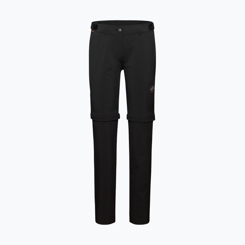 Dámské trekové kalhoty MAMMUT Runbold Zip Off černé 8