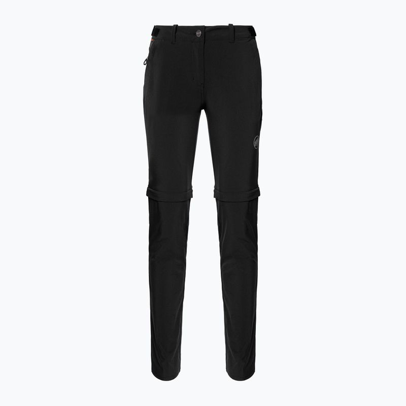 Dámské trekové kalhoty MAMMUT Runbold Zip Off černé 4