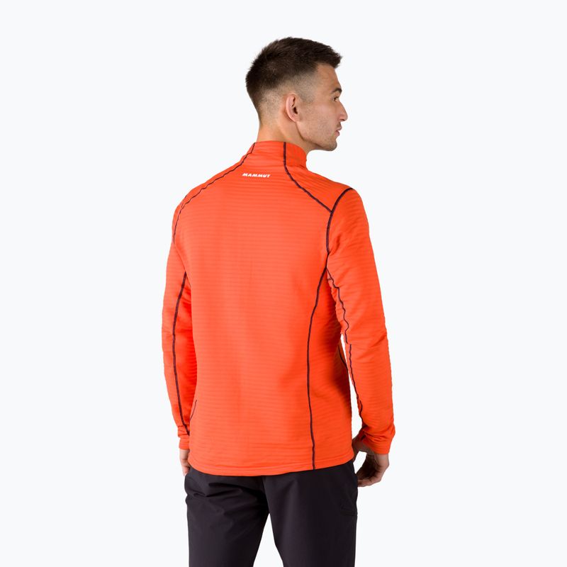 Pánská treková mikina MAMMUT Aconcagua Light MI oranžová 3